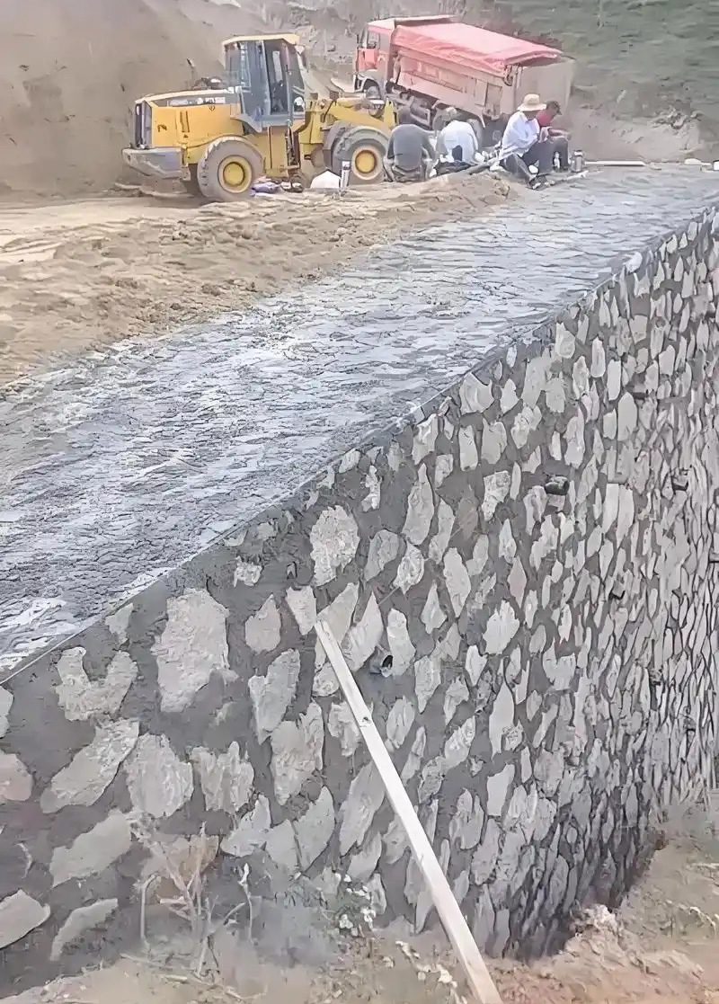 北京密云县边坡加固